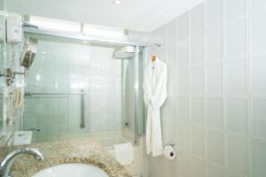 Vannituba majutusasutuses Hotel Roraima Inn