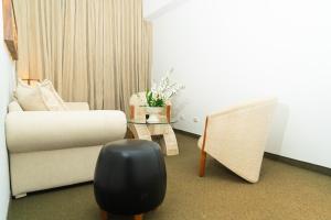 Istumisnurk majutusasutuses Hotel Roraima Inn