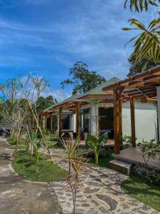 Zahrada ubytování Arnez Tropical Cottage