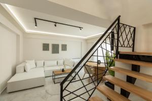 Posezení v ubytování BEQUEST Corinthian Luxury suites