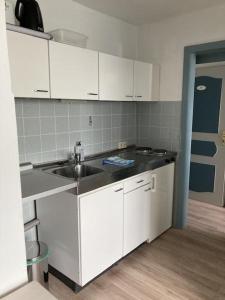 Kuchyň nebo kuchyňský kout v ubytování Haus Nuschka