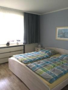 Postel nebo postele na pokoji v ubytování Haus Nuschka
