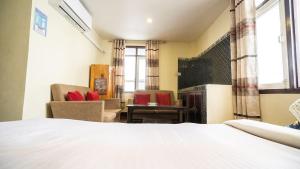 Voodi või voodid majutusasutuse Hotel Shree Tara toas