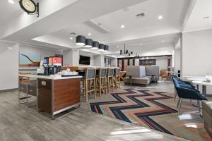 Posezení v ubytování Hampton Inn Seguin