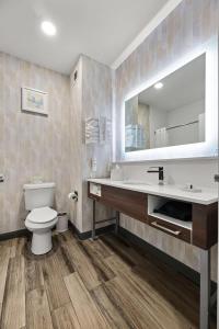 Koupelna v ubytování Hampton Inn Seguin