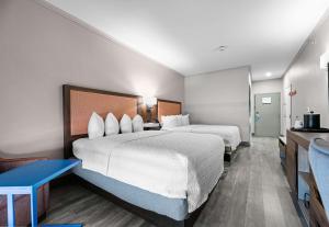 Postel nebo postele na pokoji v ubytování Hampton Inn Seguin