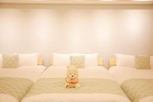 Letto o letti in una camera di 森下小屋