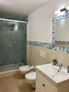 Koupelna v ubytování Casa vacanze La Foresteria