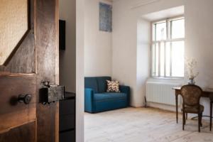 Posezení v ubytování Ansitz Thierburg Suites