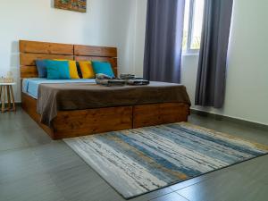 Ένα ή περισσότερα κρεβάτια σε δωμάτιο στο Villa, 3 chambres avec piscine privée +11 φωτογραφίες
