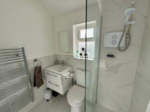 Koupelna v ubytování Double Room in Dublin City + 12 fotografií