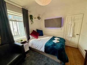 Postel nebo postele na pokoji v ubytování Double Room in Dublin City