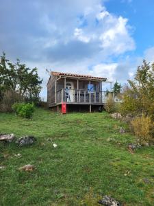 Zahrada ubytování Camping des Templiers - Le Caylar