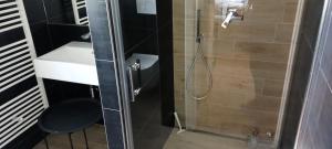 Koupelna v ubytování Apartmány Včelín