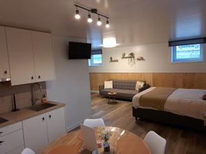 Postel nebo postele na pokoji v ubytování B&B Hoeve Terwinghe
