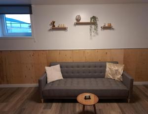 Posezení v ubytování B&B Hoeve Terwinghe