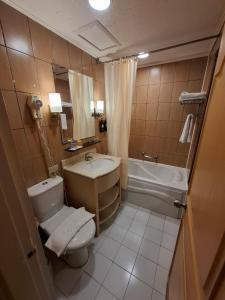 Vannituba majutusasutuses Erin Hotel