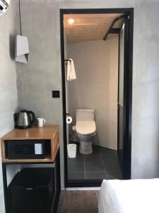 Koupelna v ubytování Just Inn Xin Yi 正旅館 信義
