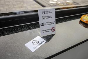 Certifikát, hodnocení, plakát nebo jiný dokument vystavený v ubytování Pensiunea Giulia