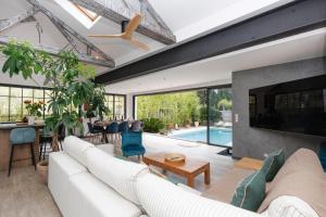 Χώρος καθιστικού στο Immogroom - Exceptional Villa Near Croisette