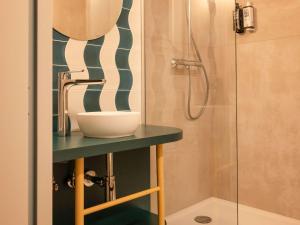 Koupelna v ubytování ibis Styles Brugge Centrum