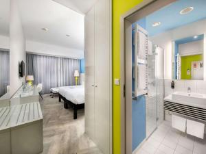 Posteľ alebo postele v izbe v ubytovaní Ibis Styles Wroclaw Centrum