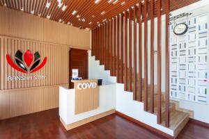 Lobby/Rezeption in der Unterkunft Cove Ransha Stay