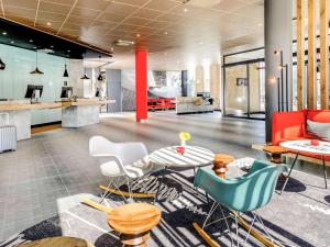 Posezení v ubytování ibis Wien Hauptbahnhof