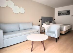 Postel nebo postele na pokoji v ubytování Hotel Las Costas