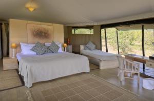 Letto o letti in una camera di Kicheche Valley Camp