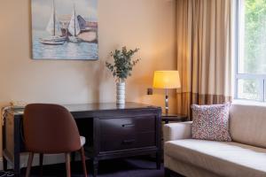 Ruang duduk di Shamrock Lodge Hotel