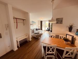 Postel nebo postele na pokoji v ubytování Ferienwohnung Ocean in Born