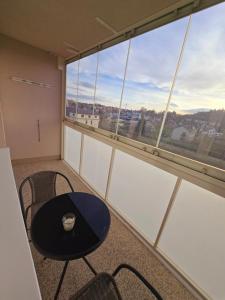 Balkón nebo terasa v ubytování Klatovy Apartment