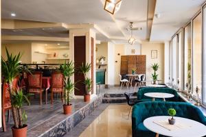 Posezení v ubytování Royal by Euxin