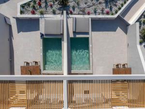 A balcony or terrace at Illusion Suites