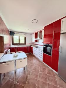 Η κουζίνα ή μικρή κουζίνα στο Casa Freixeiro Sanxenxo