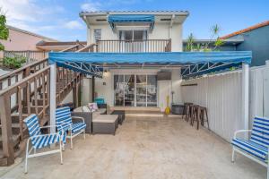 Μπαλκόνι ή βεράντα στο Vista Mar Scenic 3BR Family Waterfront w Private Dock