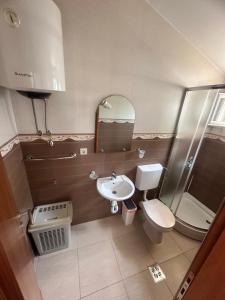 Koupelna v ubytování Apartments Manojlovic