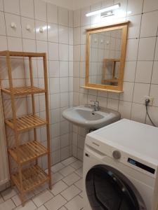 Koupelna v ubytování Ara Monteurszimmer