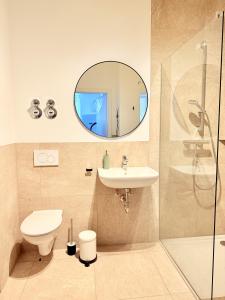 Phòng tắm tại Apartmenthaus Walram