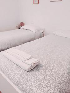 Postel nebo postele na pokoji v ubytování Residenza Chiara