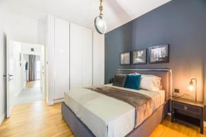 Posteľ alebo postele v izbe v ubytovaní Luxury 3br Home at Hip Pangrati