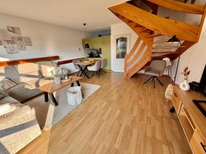 Posezení v ubytování Haus Dünenglück + 2 fotografie