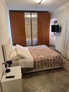Postel nebo postele na pokoji v ubytování Albergo Ristorante Cavallo Bianco