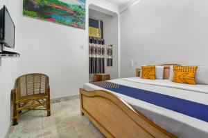 Μια τηλεόραση ή/και κέντρο ψυχαγωγίας στο Hotel O Radhika