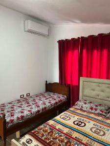 Cama o camas de una habitación en Adriatic Escape