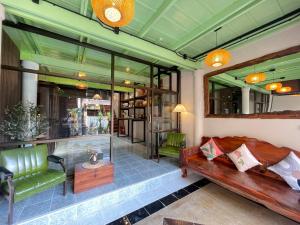 Χώρος καθιστικού στο The Memory Hostel