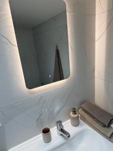 Koupelna v ubytování Appartement Orval