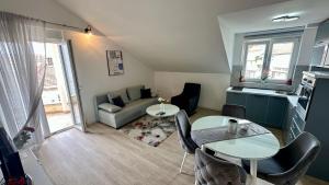 Istumisnurk majutusasutuses Apartments Teodo