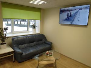 TV a/nebo společenská místnost v ubytování K15HOSTEL guest apartments